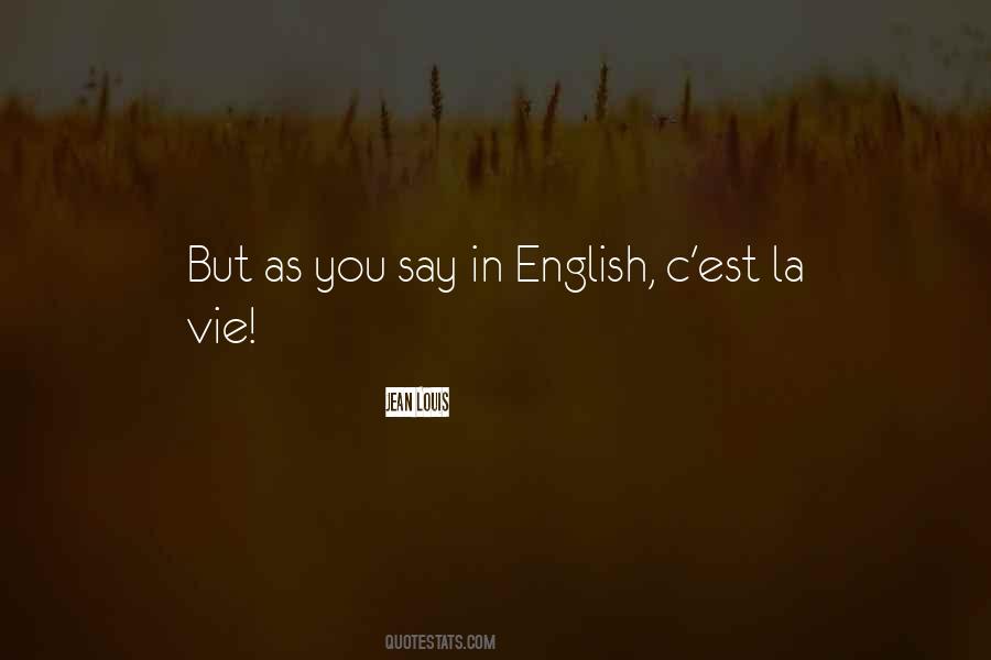 Quotes About Vie #1268906