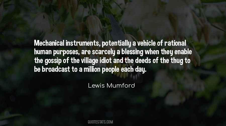 Quotes About Village Gossip #1488176