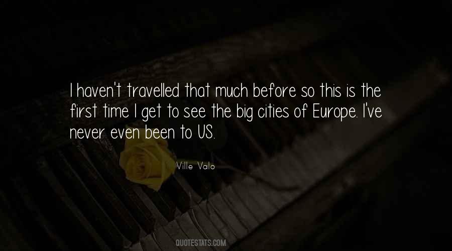 Quotes About Ville #570217