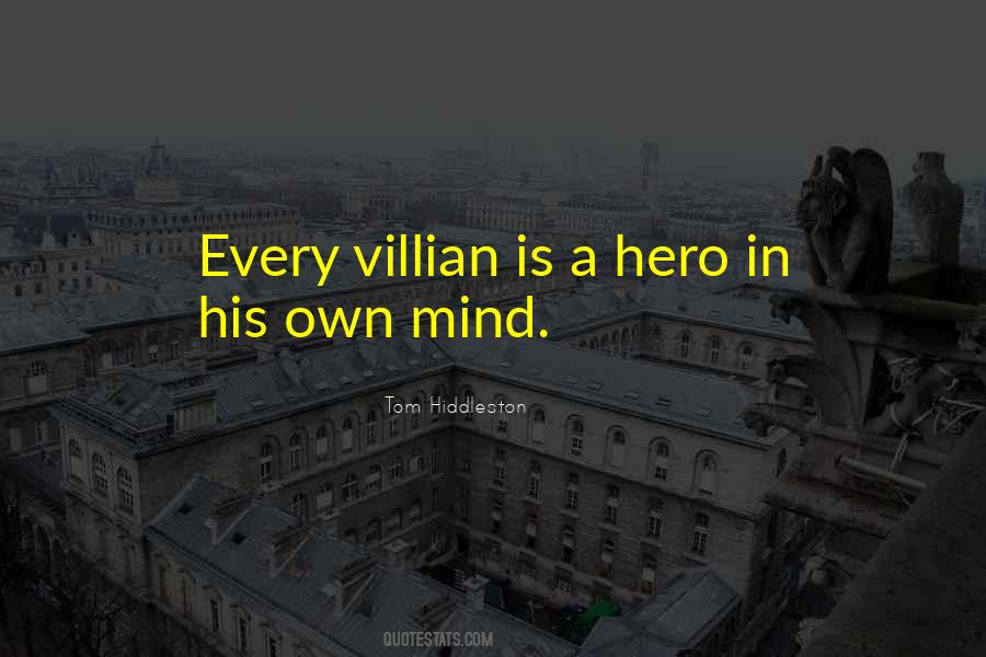 Quotes About Villian #1270275