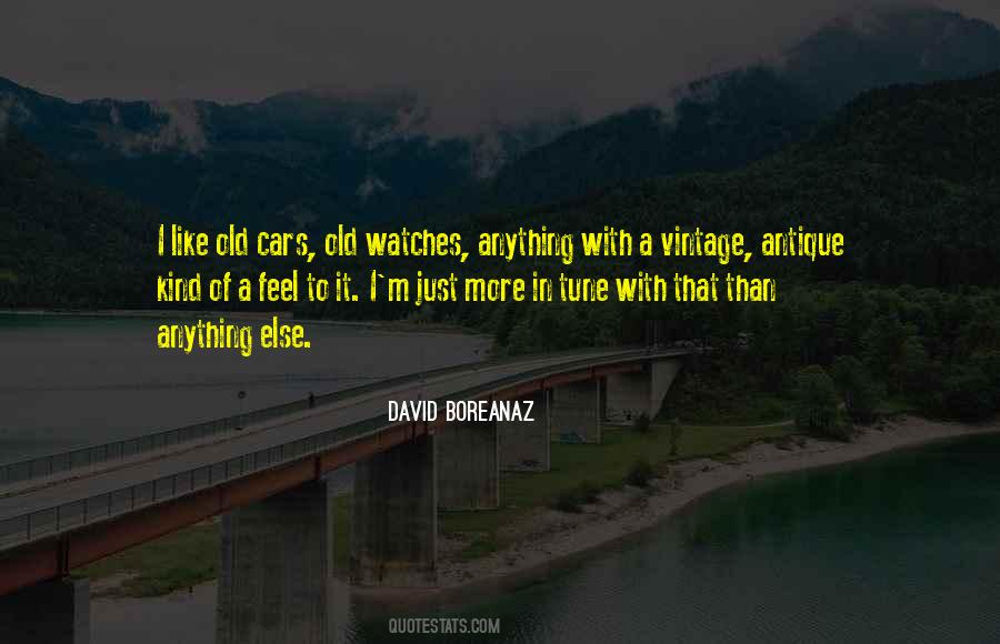 Quotes About Vintage Cars #1270604