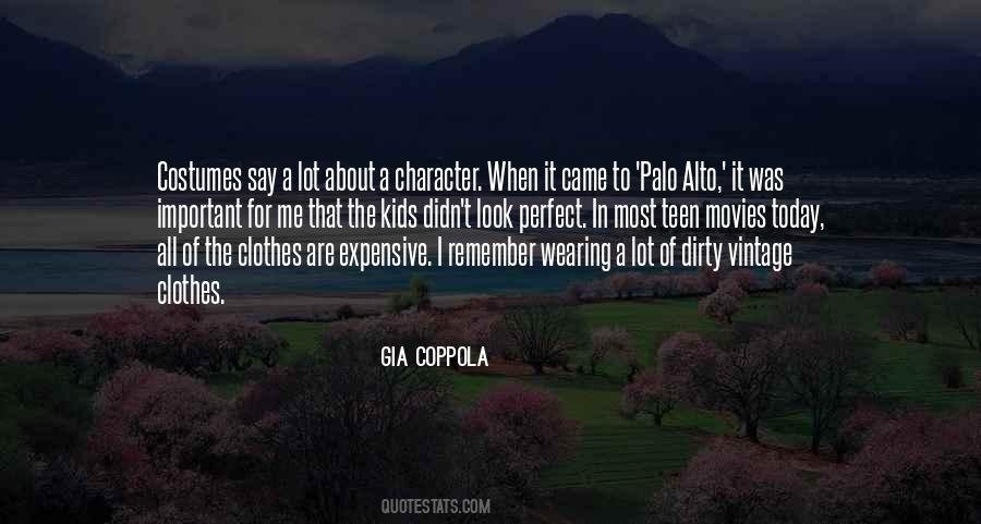 Quotes About Vintage Clothes #1002424