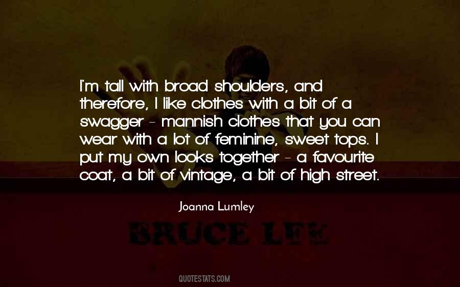 Quotes About Vintage Clothes #1602890