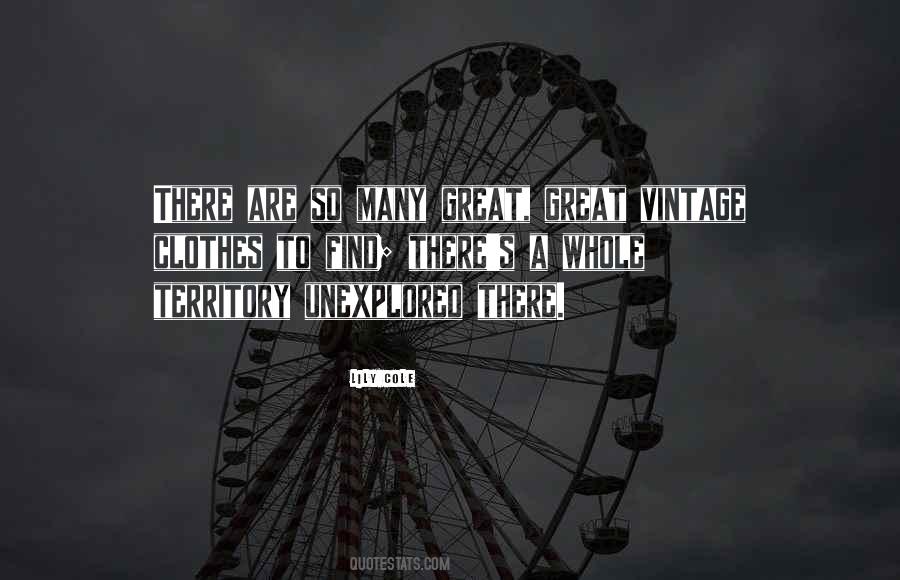 Quotes About Vintage Clothes #483916