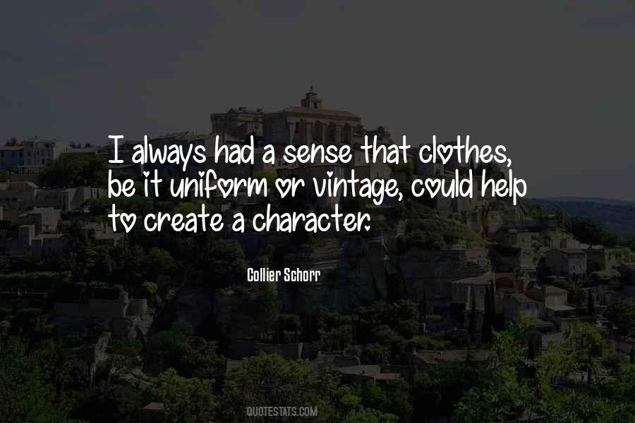 Quotes About Vintage Clothes #577052