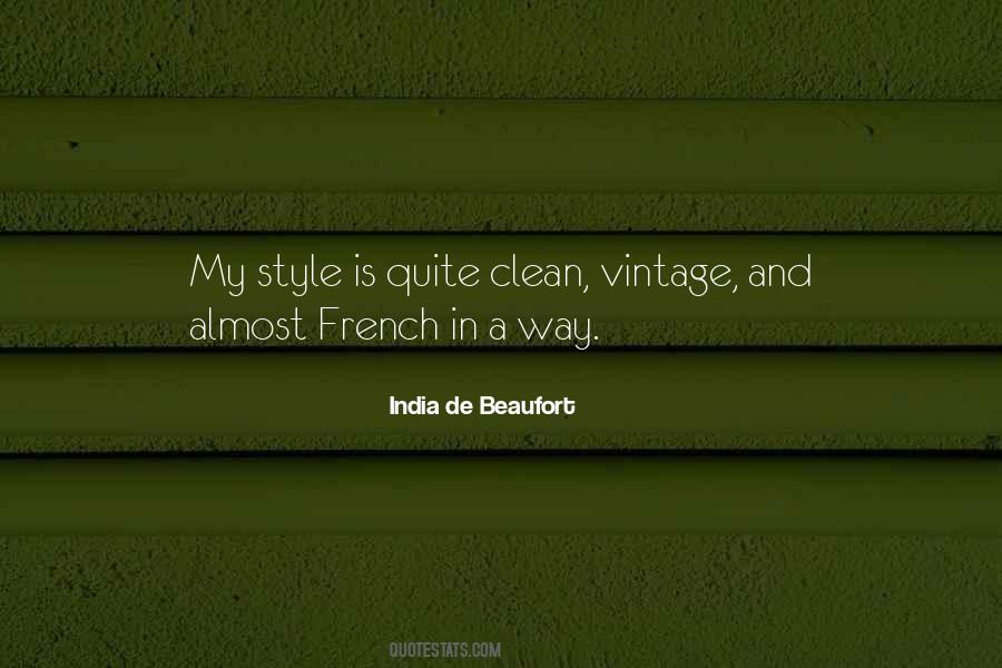 Quotes About Vintage Style #595028