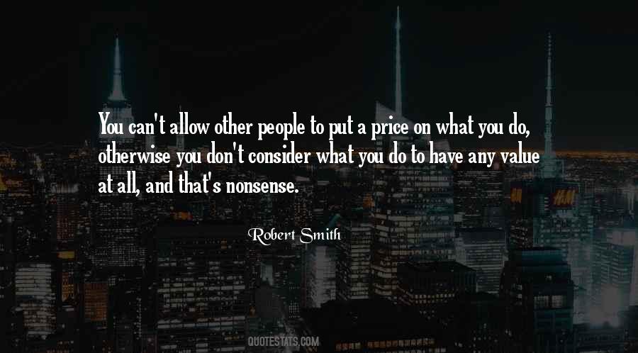 Quotes About Price And Value #1745324