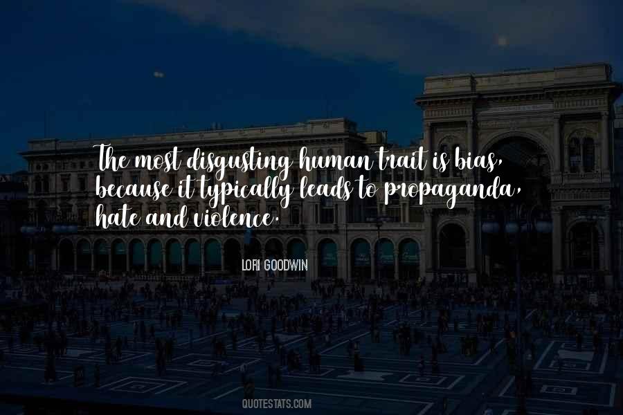 Quotes About Violence And Hate #1310050