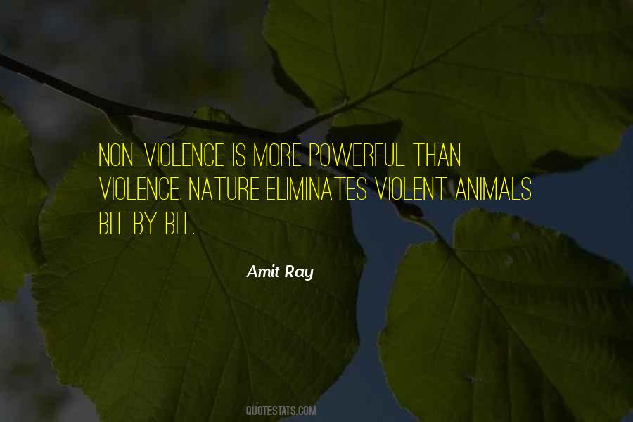 Quotes About Violence And Nonviolence #1832323