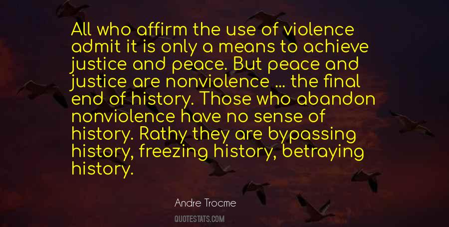 Quotes About Violence And Nonviolence #523637