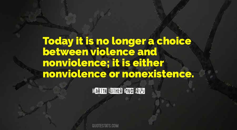 Quotes About Violence And Nonviolence #903169