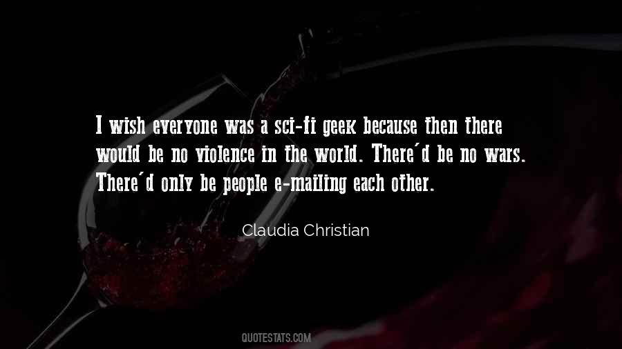 Quotes About Violence Christian #537052