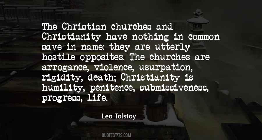 Quotes About Violence Christian #623932