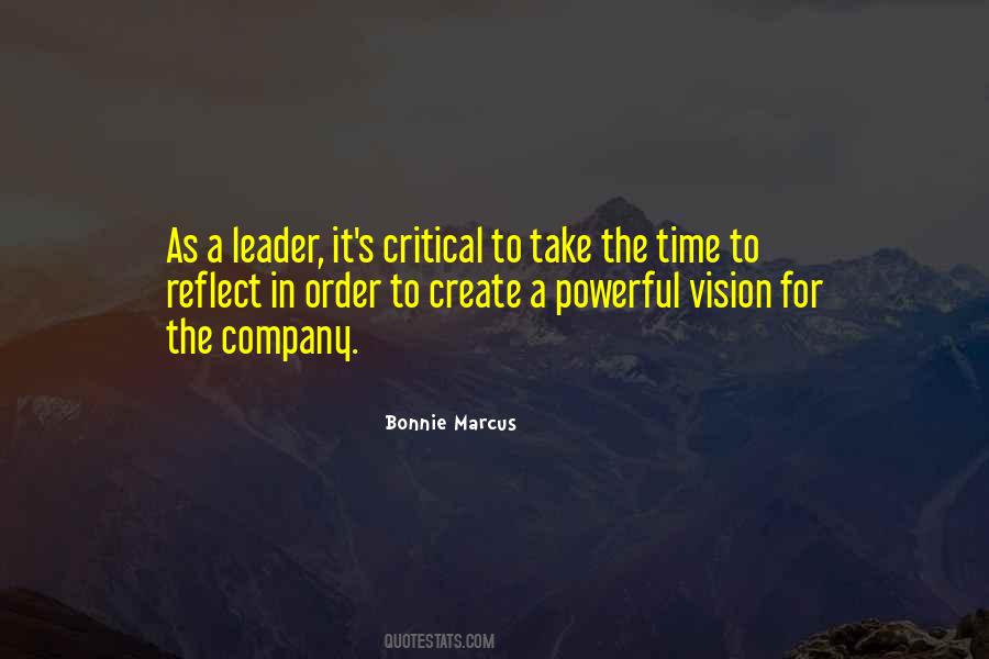 Quotes About Vision Leadership #278974