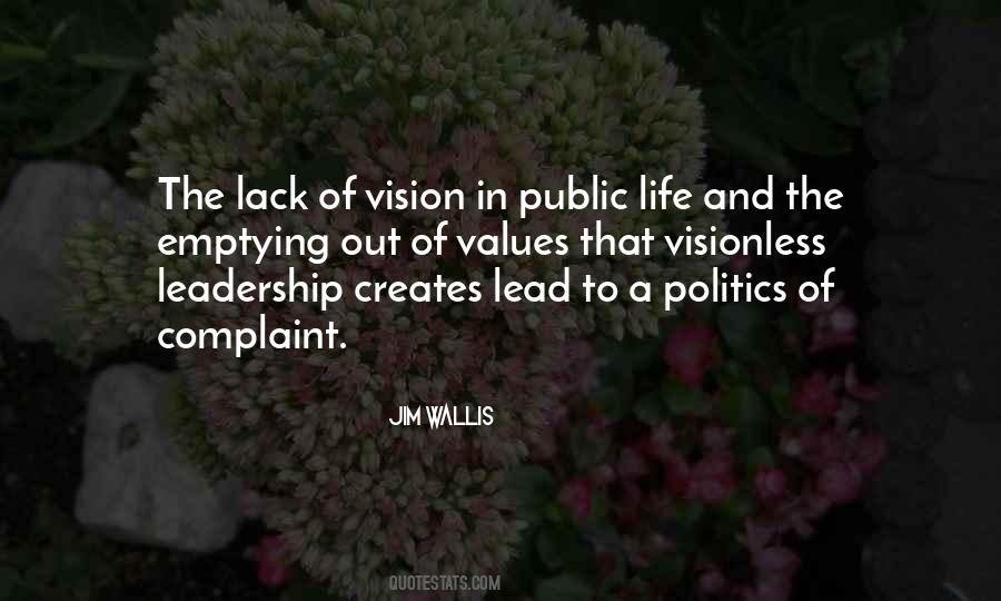 Quotes About Vision Leadership #355753