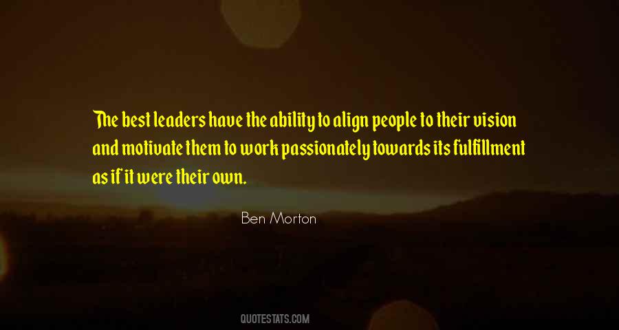 Quotes About Vision Leadership #416450