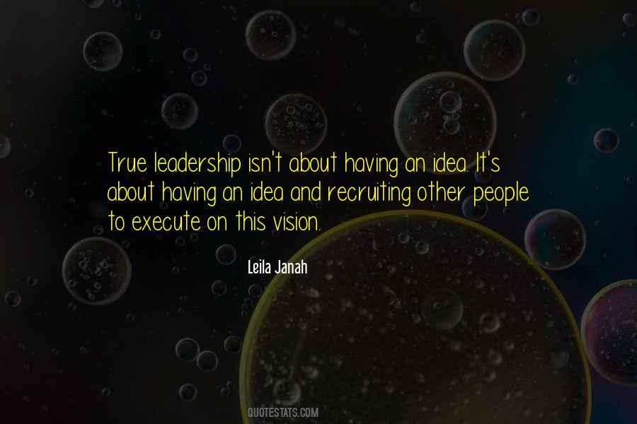 Quotes About Vision Leadership #798686