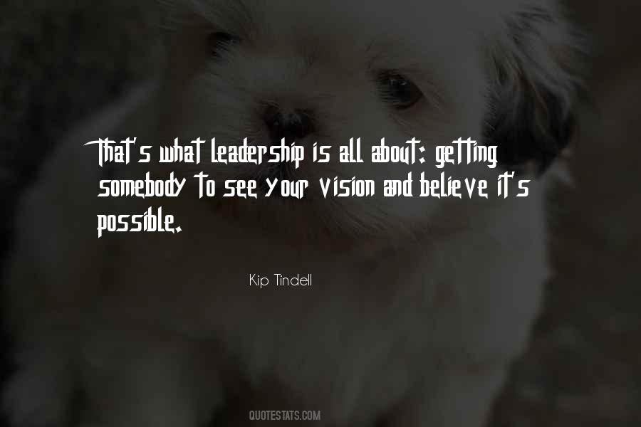 Quotes About Vision Leadership #82145