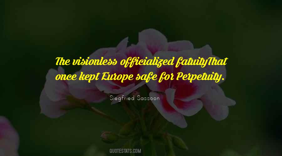 Quotes About Visionless #1125819