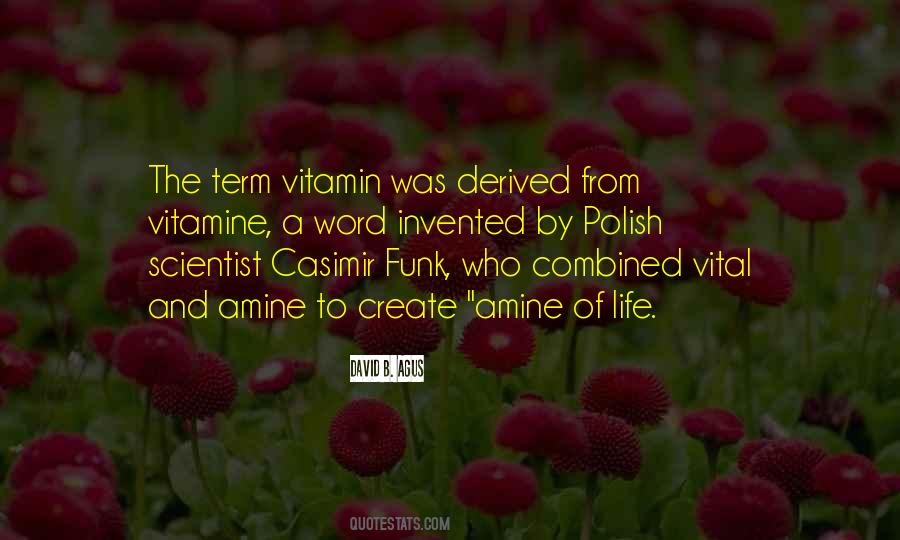 Quotes About Vitamine #931746