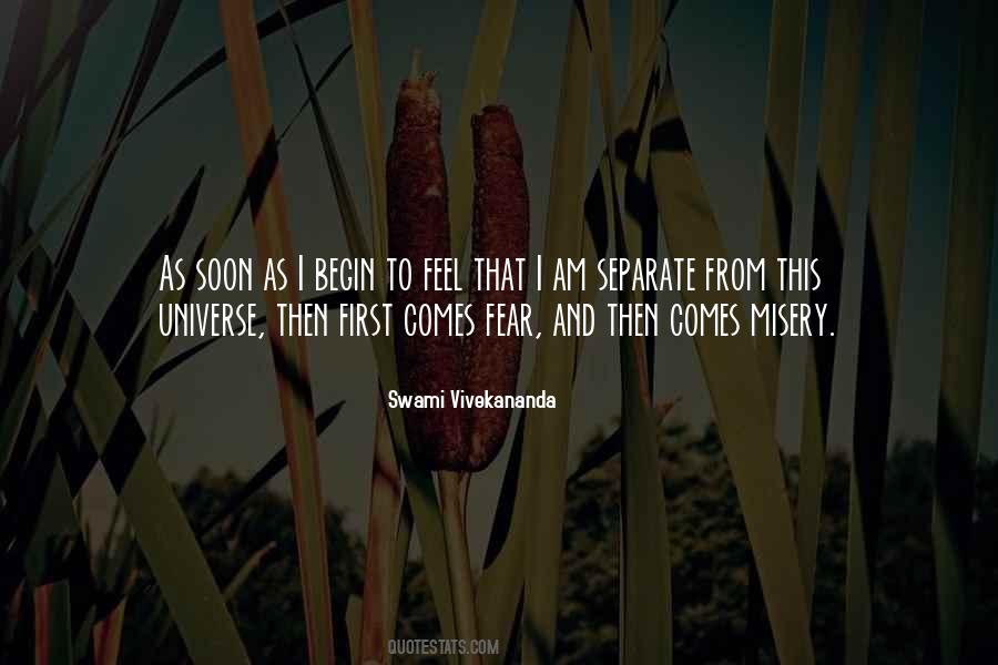 Quotes About Vivekananda Fear #1161470