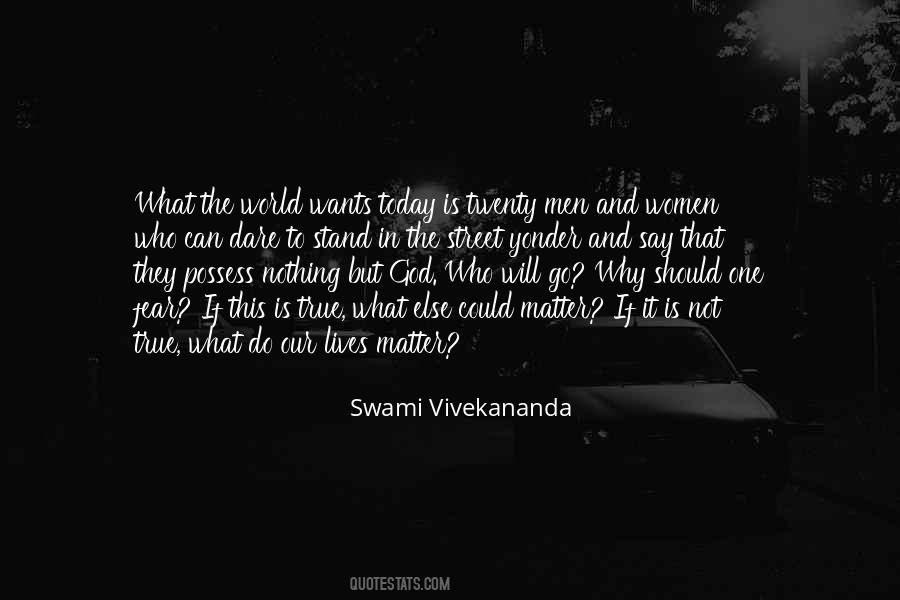 Quotes About Vivekananda Fear #1382640