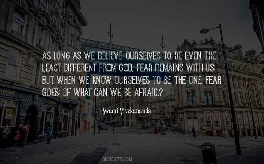 Quotes About Vivekananda Fear #1398114