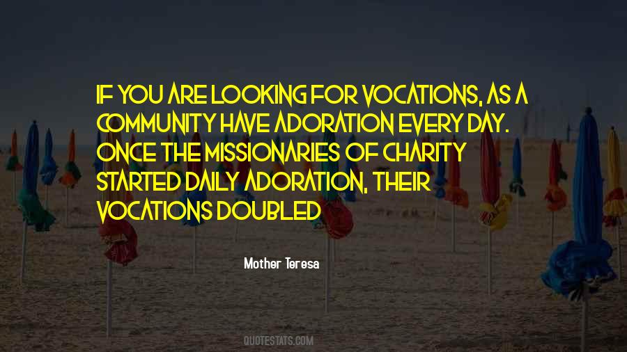 Quotes About Vocations #1054677