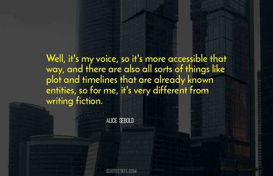 Quotes About Voice In Writing #138078