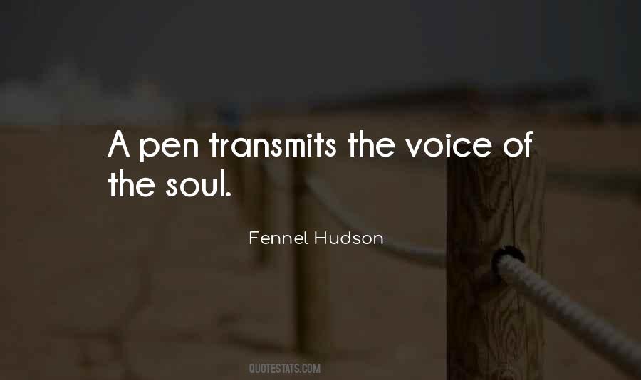 Quotes About Voice In Writing #1859
