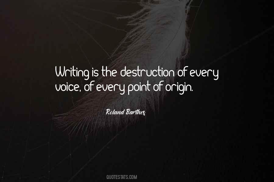 Quotes About Voice In Writing #288103