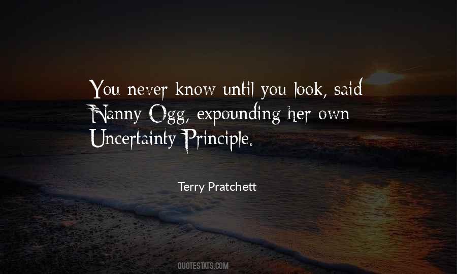 Quotes About Uncertainty Principle #1720611