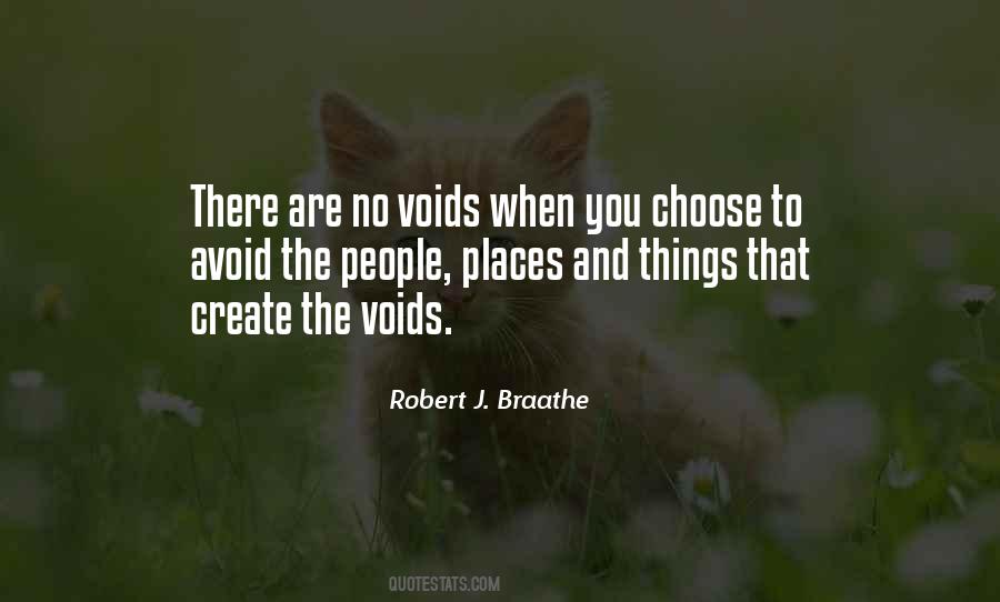 Quotes About Voids #494623