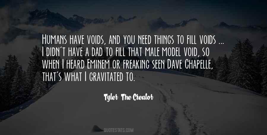 Quotes About Voids #821495