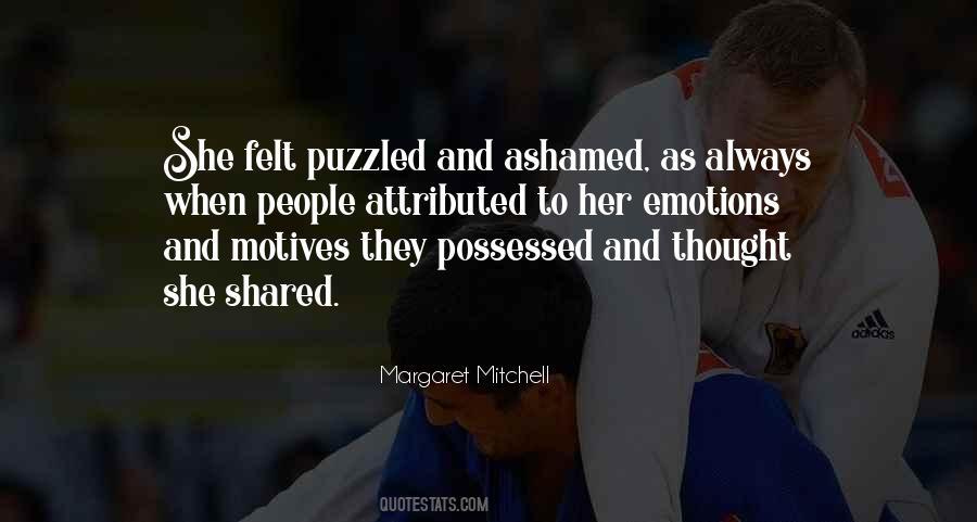 Quotes About Puzzled #1531886