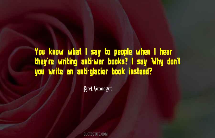 Quotes About Vonnegut Writing #10787