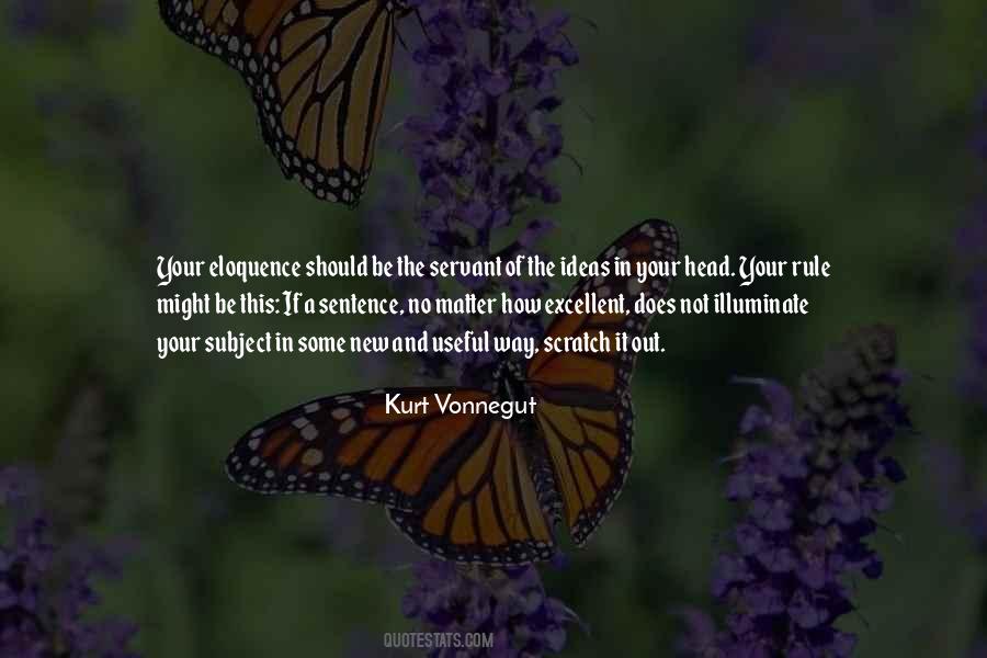 Quotes About Vonnegut Writing #172170