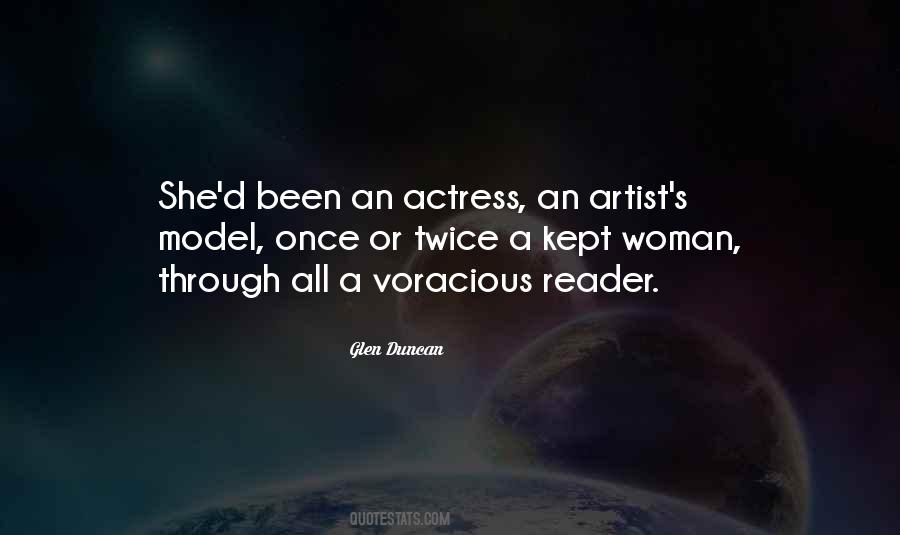 Quotes About Voracious #1236411