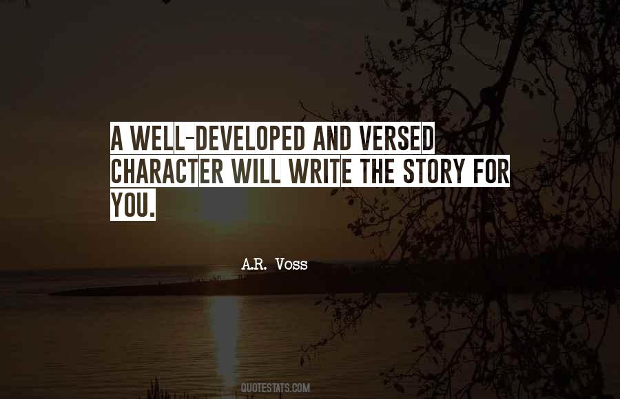 Quotes About Voss #1125218
