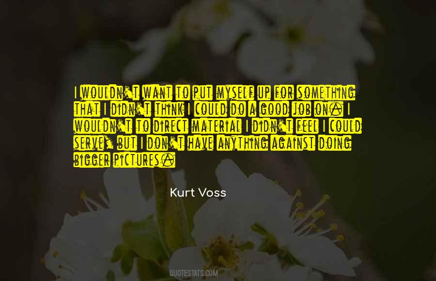 Quotes About Voss #566183
