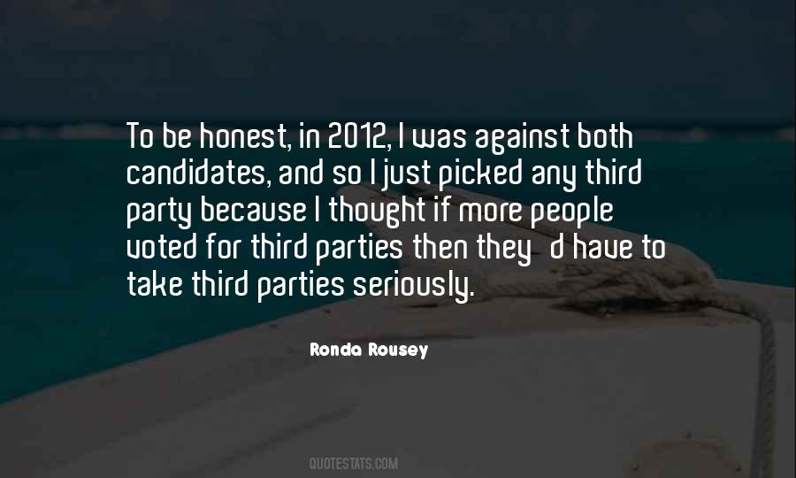 Quotes About Voted #1163206