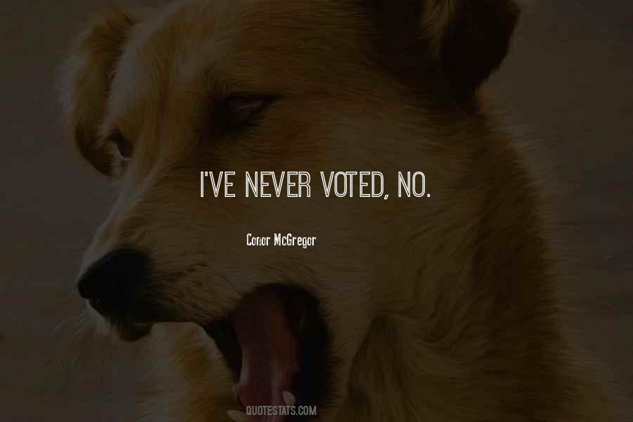 Quotes About Voted #954078