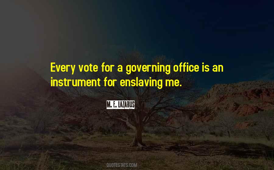 Quotes About Voting For Me #1297109