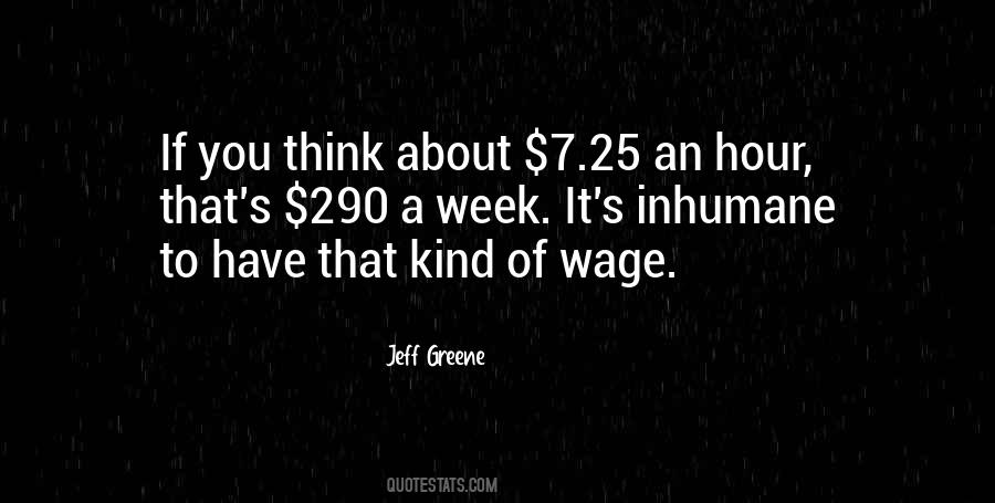 Quotes About Wage #1026795