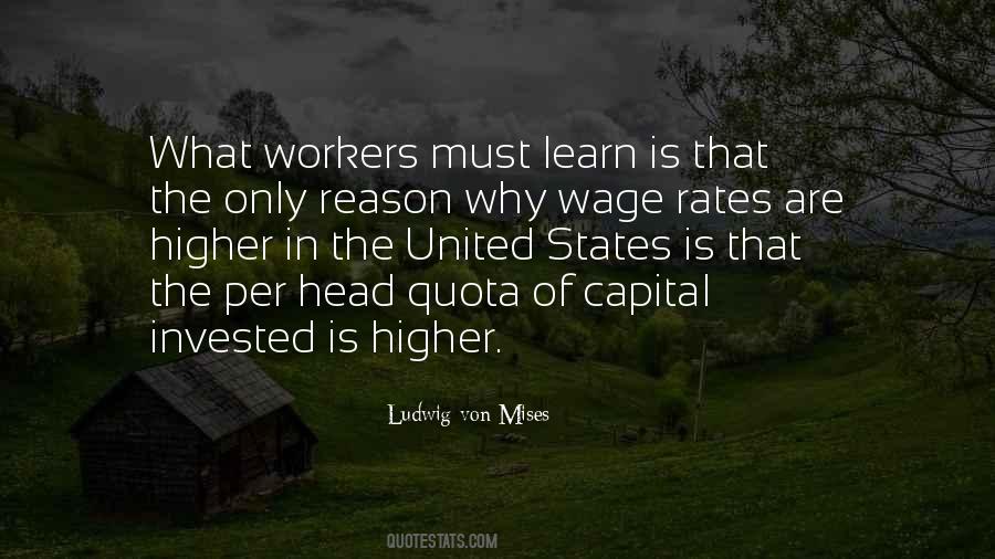 Quotes About Wage #1167387
