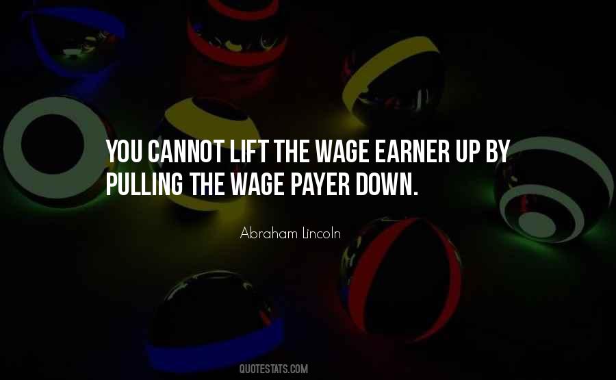 Quotes About Wage #1336609