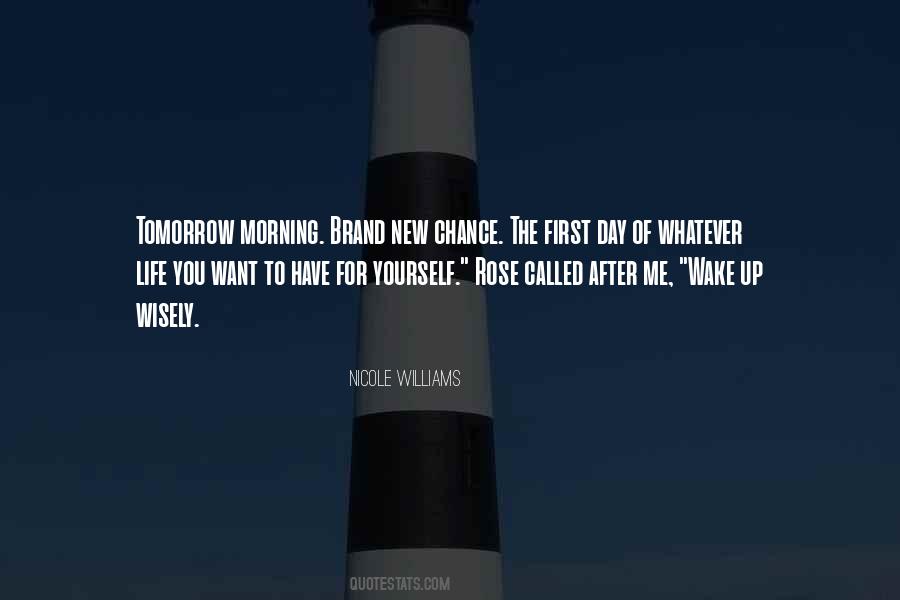 Quotes About Tomorrow Is A New Day #330986