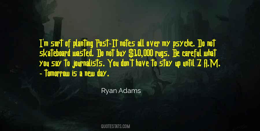 Quotes About Tomorrow Is A New Day #40931