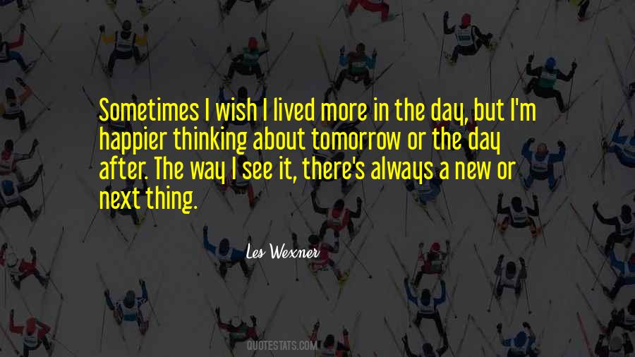 Quotes About Tomorrow Is A New Day #687211