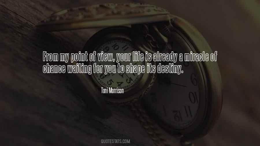 Quotes About Waiting For Your Destiny #1615326